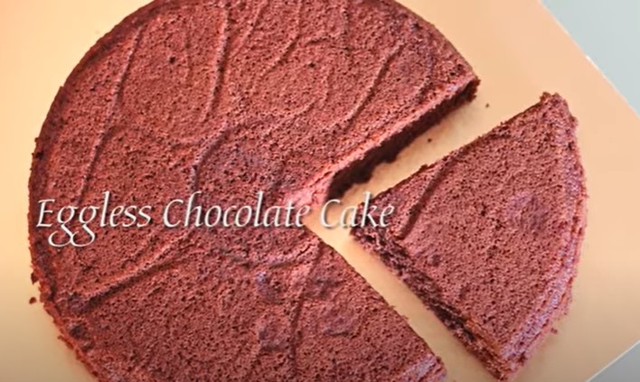 Eggless basic chocolate cake recipe 2023