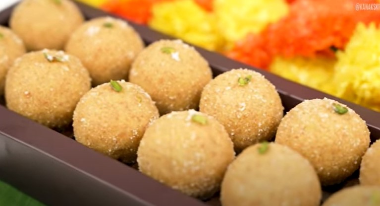 Gram flour ladoo recipe 2023